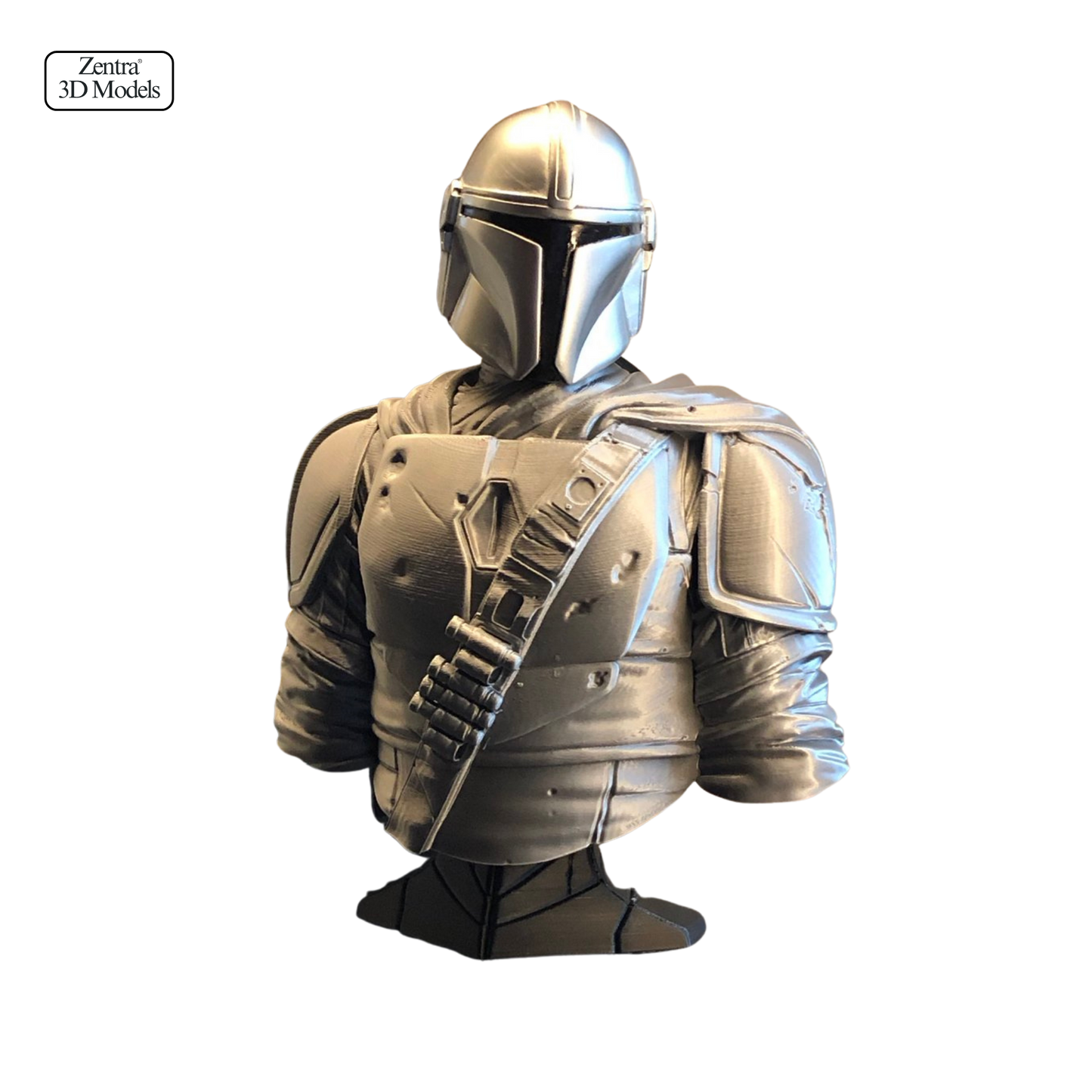 Mandalorian Helmet & Bust STL
