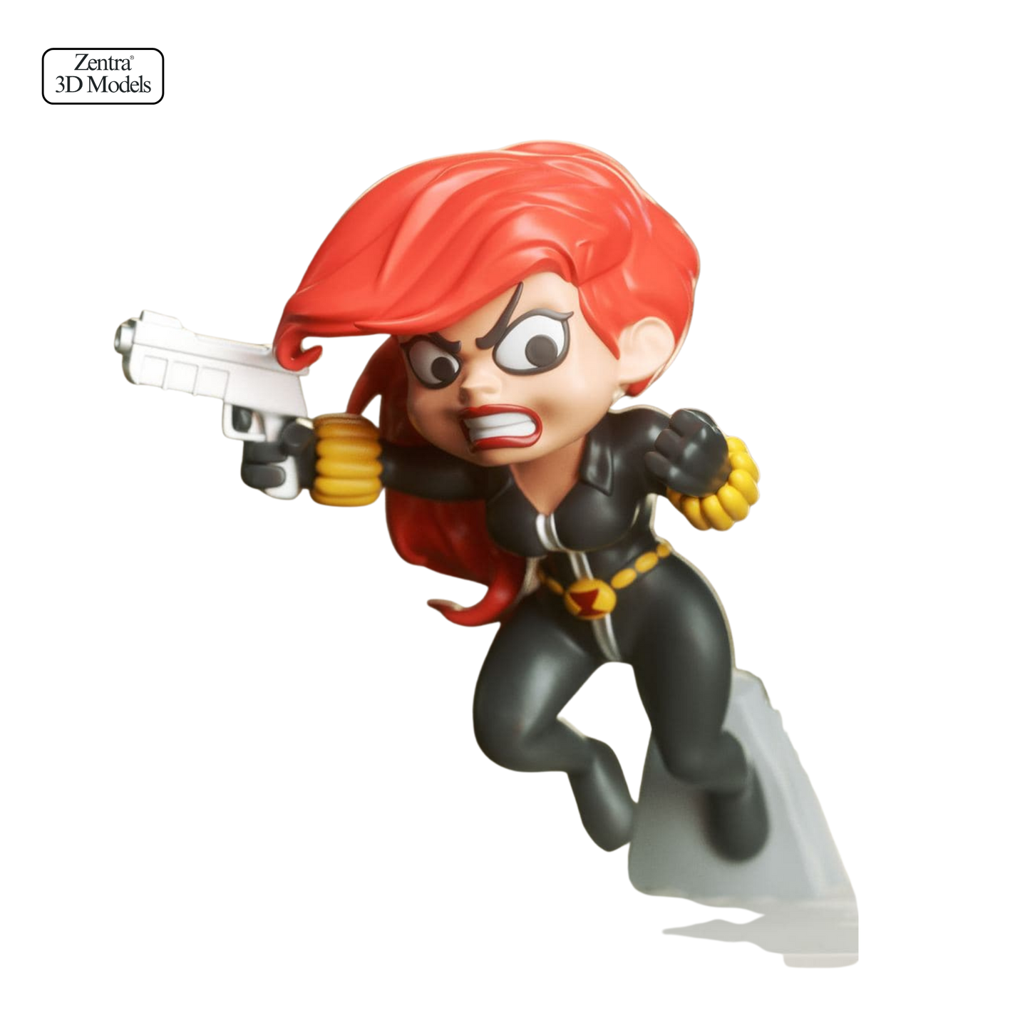 Black Widow Chibi STL