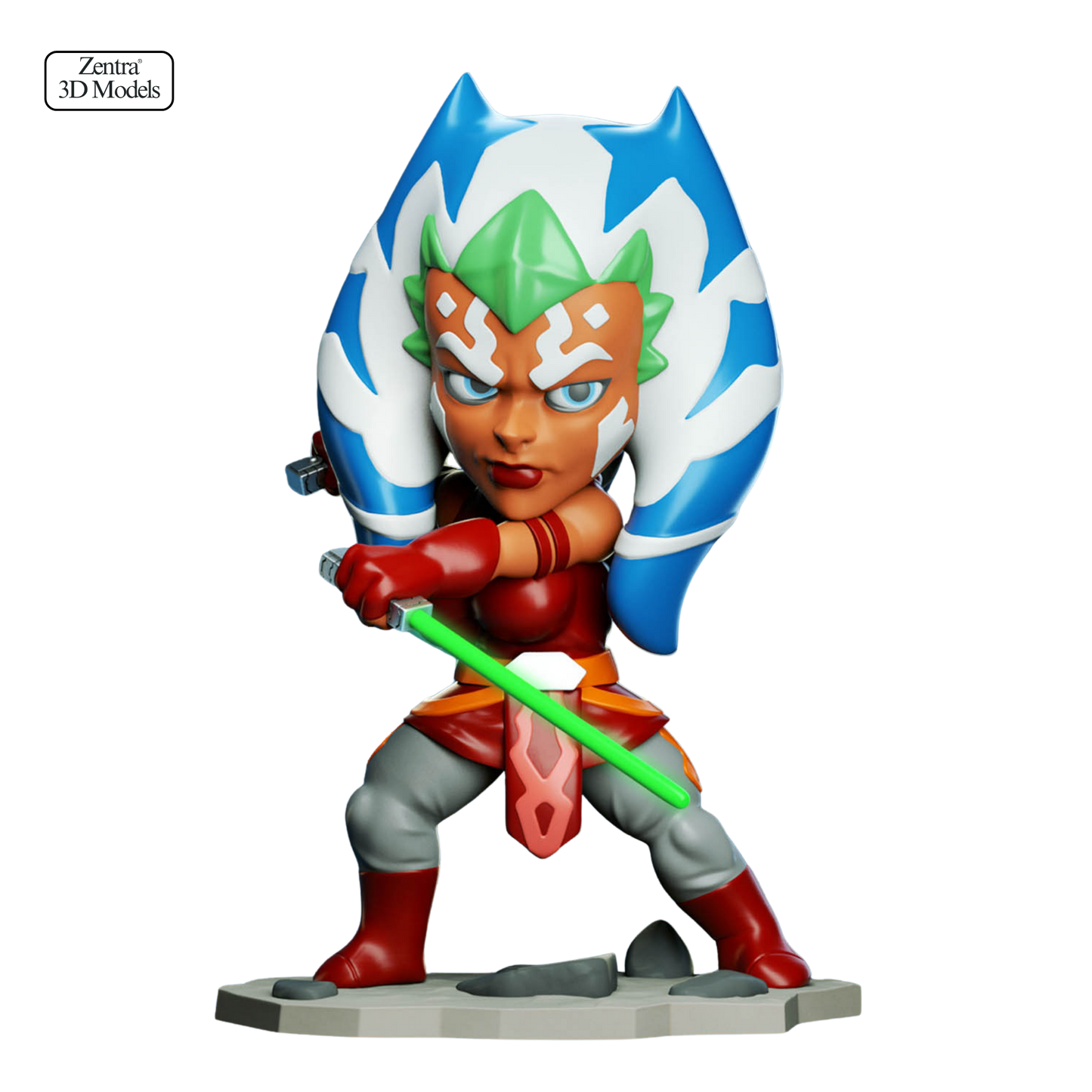 Ahsoka Tano Chibi STL