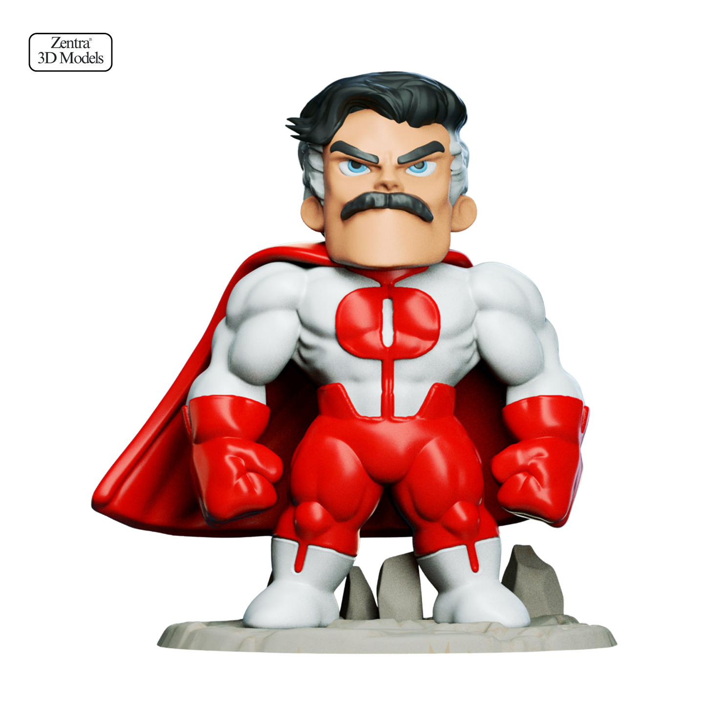 Omni-Man STL Figurine | Invincible Series 3D Print Model