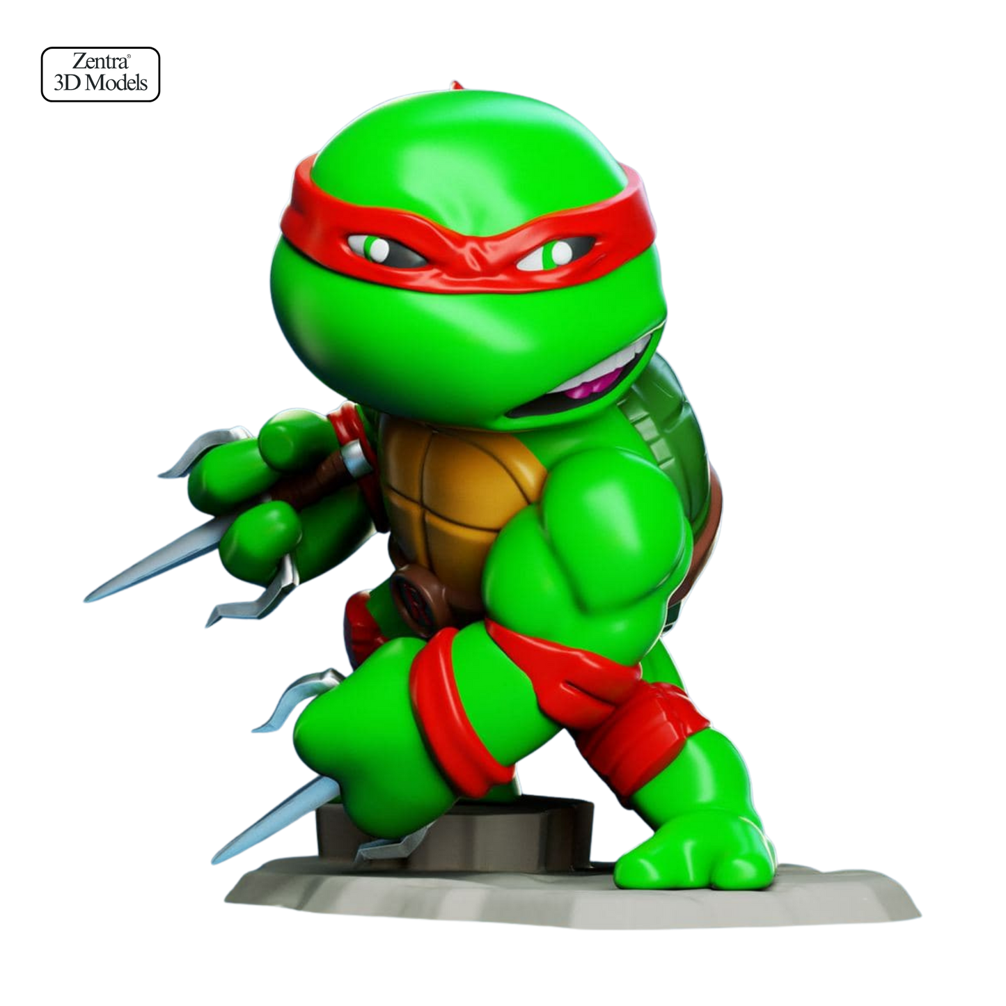 Raphael Ninja Turtle STL – TMNT 3D Print Model