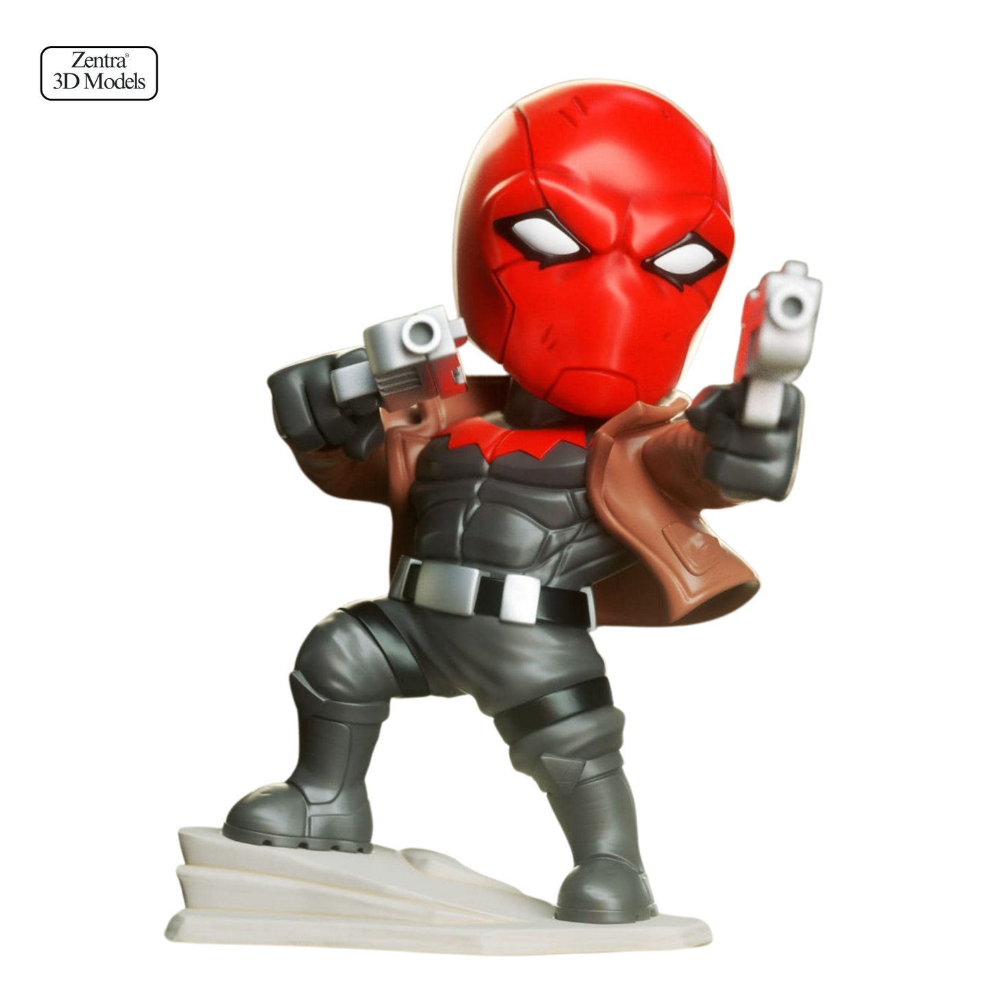 Red Hood STL File – DC Fan Art 3D Print Model