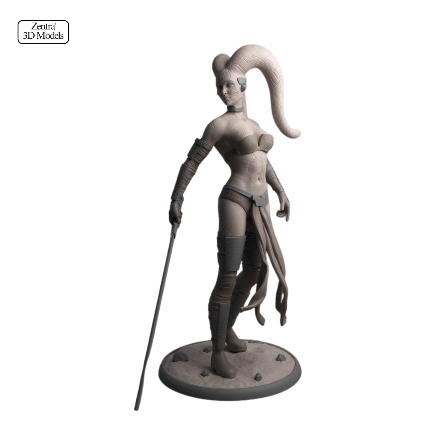 Twi’lek Dancer STL File | Star Wars Character 3D Print