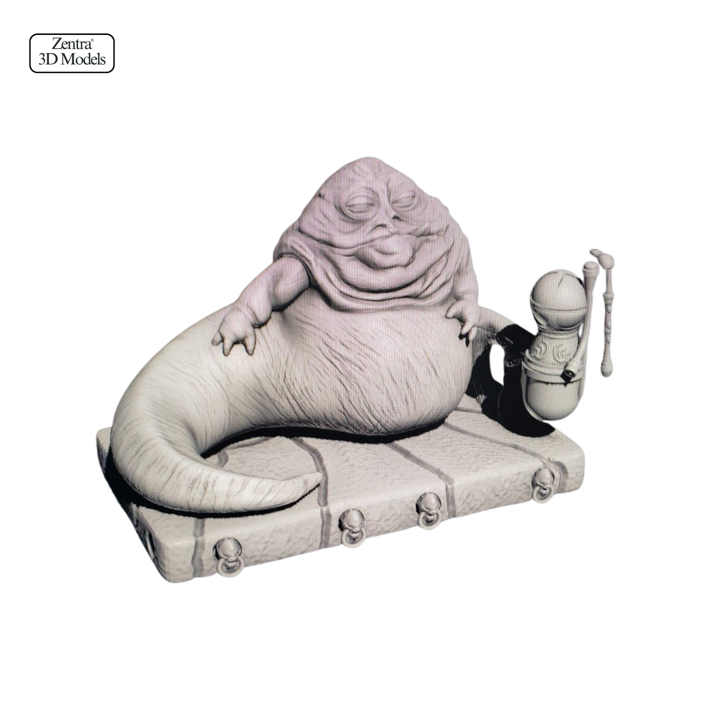 Jabba the Hutt STL File | Star Wars Hutt Cartel 3D Print