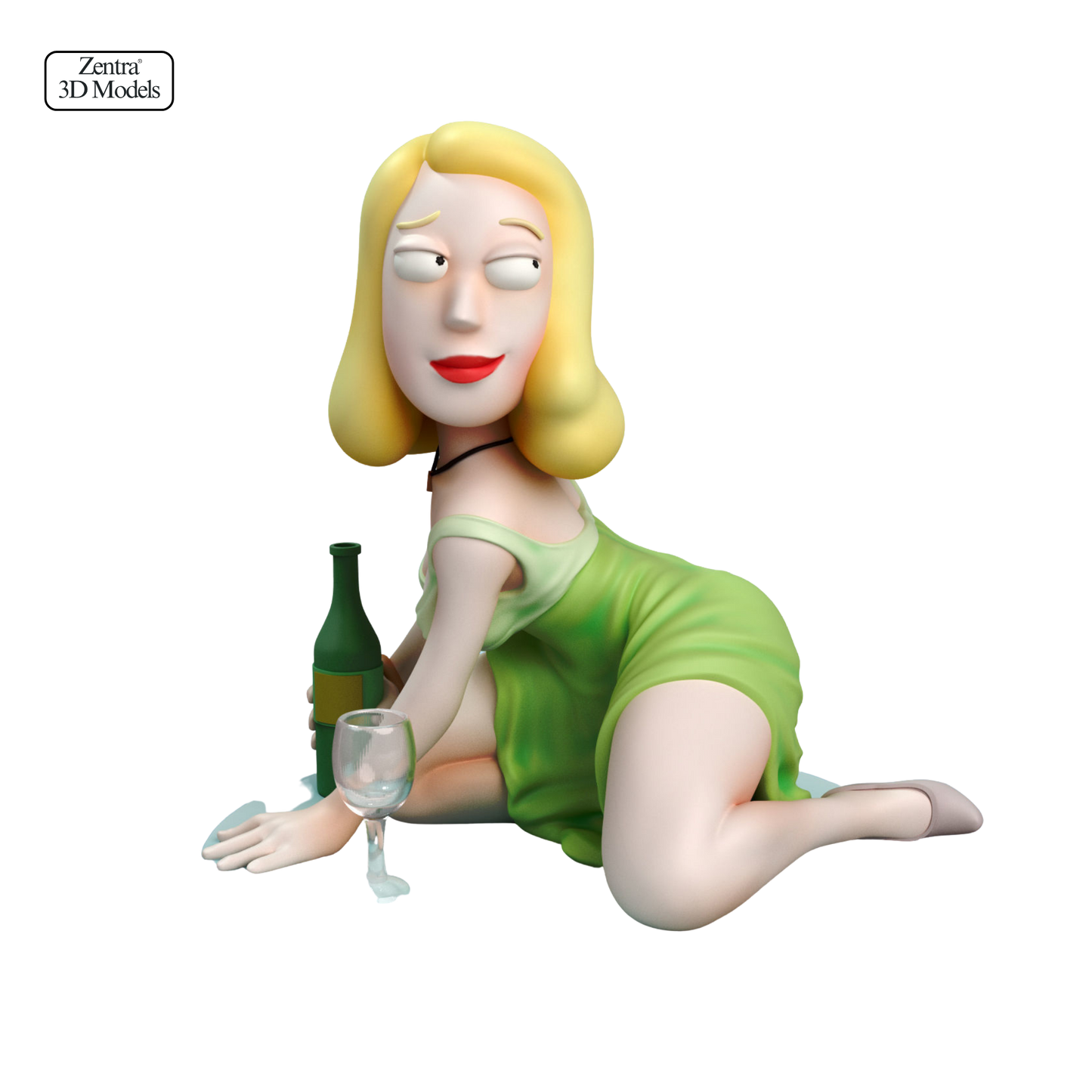 Francine Smith in Green Dress