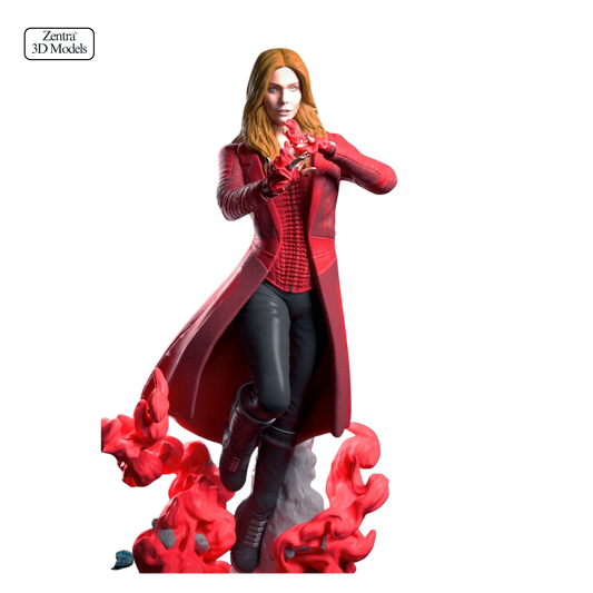 Scarlet Witch STL File – Marvel 3D Print Model