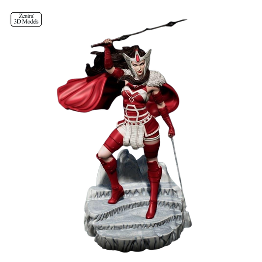 Lady Sif STL File – Thor Marvel 3D Print Model