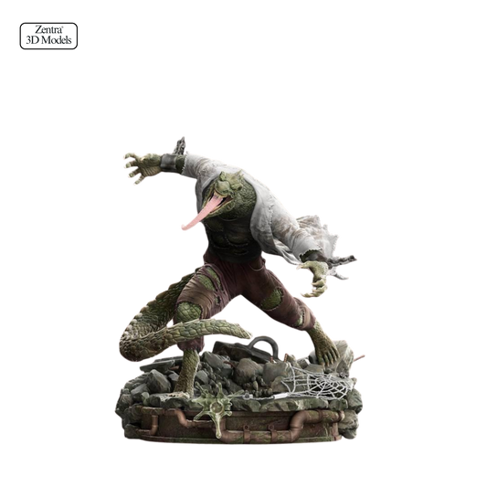 Lizard STL File – Spider-Man Marvel 3D Print