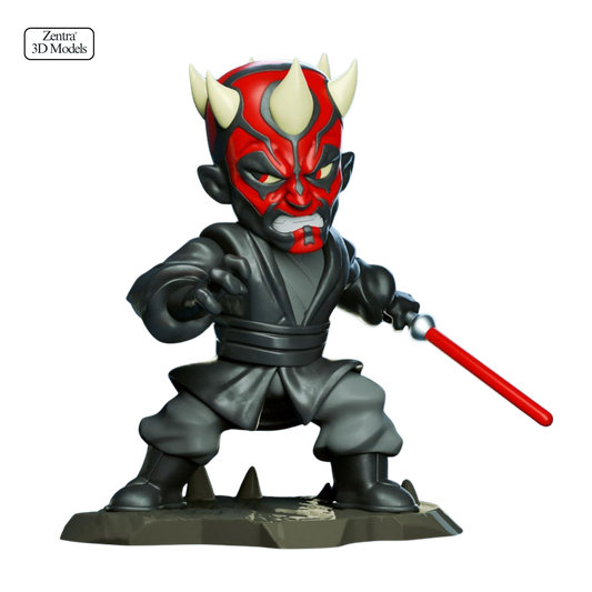 Darth Maul Chibi STL