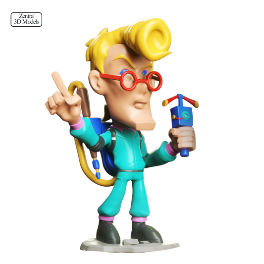 Egon Spengler Chibi STL