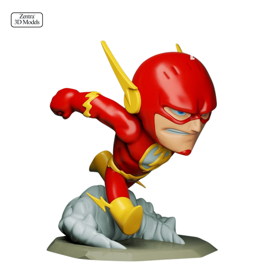 The Flash Chibi STL