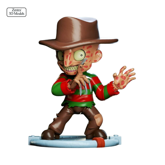 Freddy Krueger Chibi STL