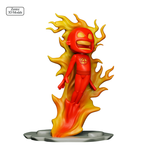 Human Torch Chibi