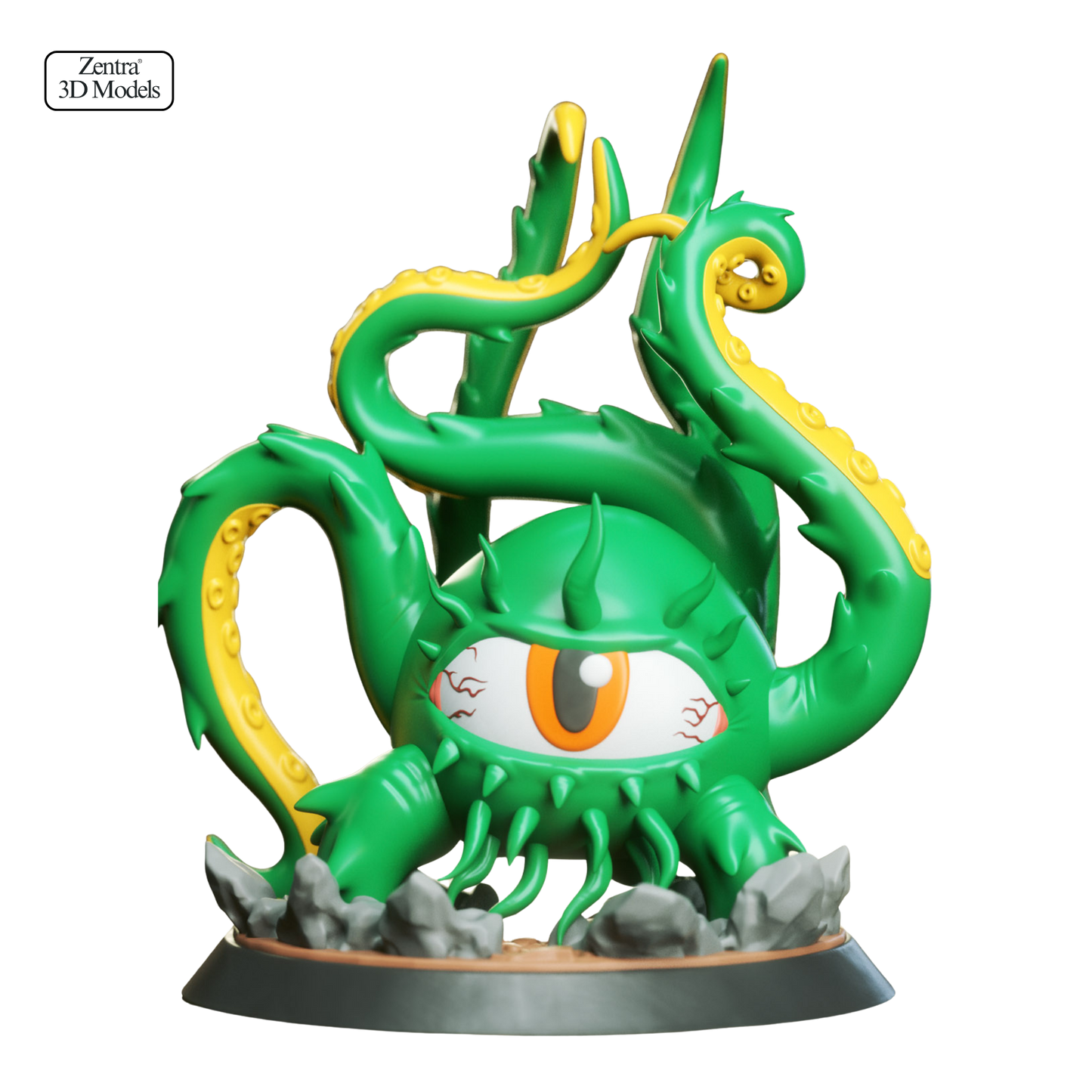 Cthulhu Tentacle Monster Figurine | STL File for 3D Printing