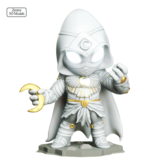 Moon Knight STL Figurine | Marvel Superhero 3D Print