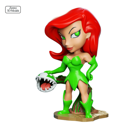 Poison Ivy 3D Print STL File – DC Comics Fan Art