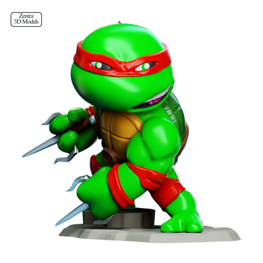 Raphael Ninja Turtle STL – TMNT 3D Print Model