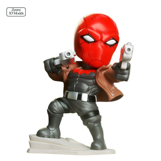 Red Hood STL File – DC Fan Art 3D Print Model
