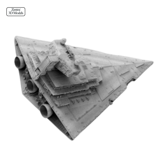 Star Destroyer STL File | Star Wars Fleet Ship 3D Print