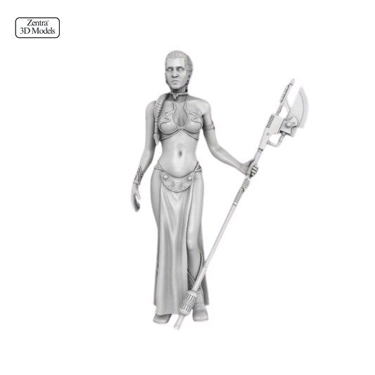 Princess Leia Slave Outfit STL | Star Wars Figurine 3D Print